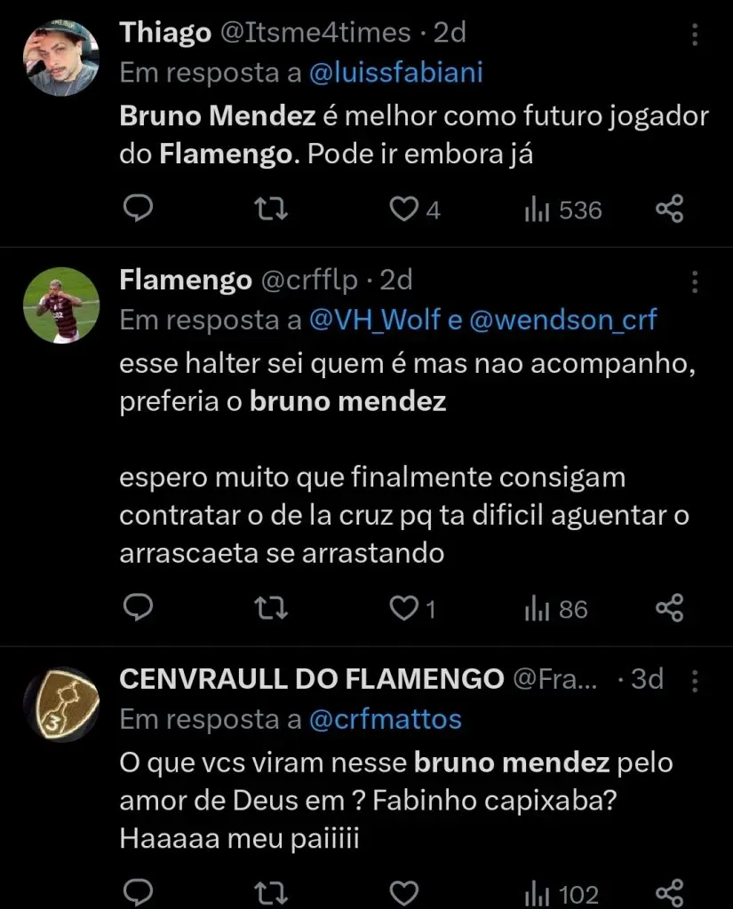 Repercussão via Twitter