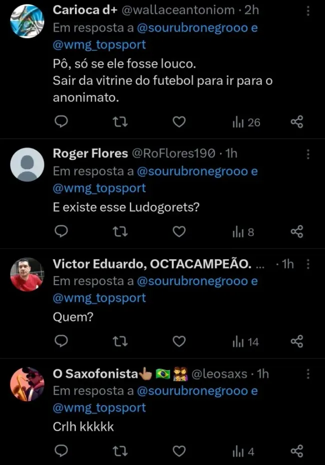 Repercussão via Twitter