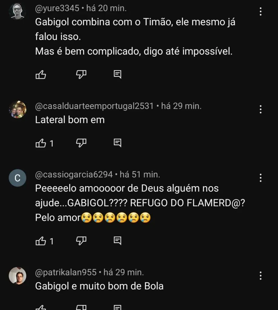 Repercussão via YouTube
