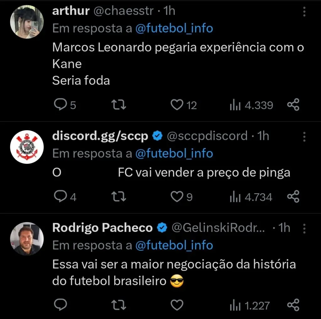 Repercussão via Twitter