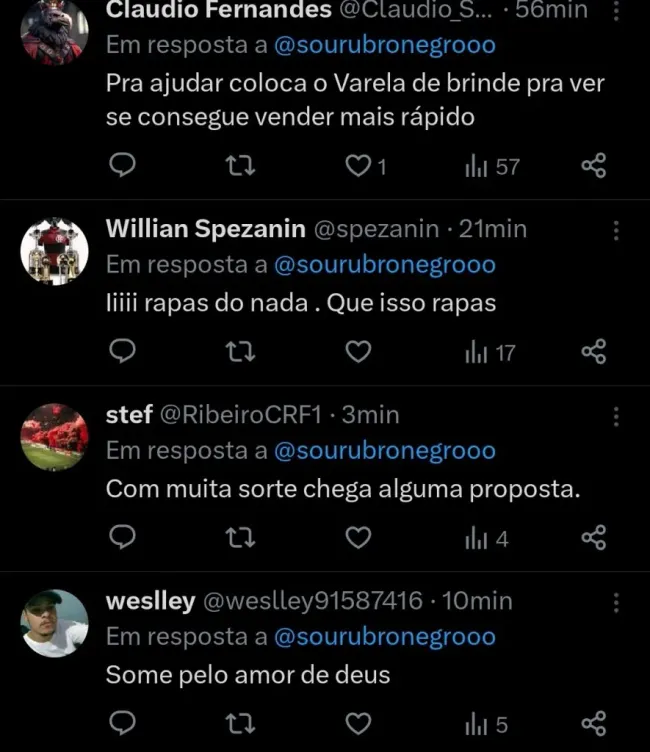 Repercussão via Twitter