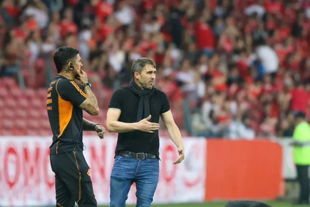 O treinador tem contrato até o final do ano (Foto: Ricardo Duarte / Internacional / Divulgação)