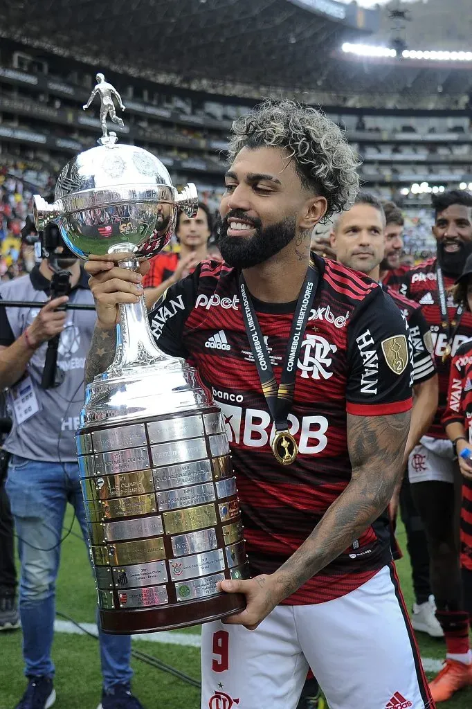 Gabigol ganhou 2x a Libertadores pelo Flamengo. Foto: Flickr Oficial CR Flamengo/Marcelo Cortes