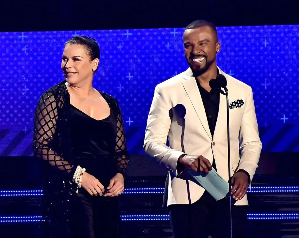 Alexandre Pires no Latim Grammy. Foto: Gustavo Caballero/Getty Images for LARAS