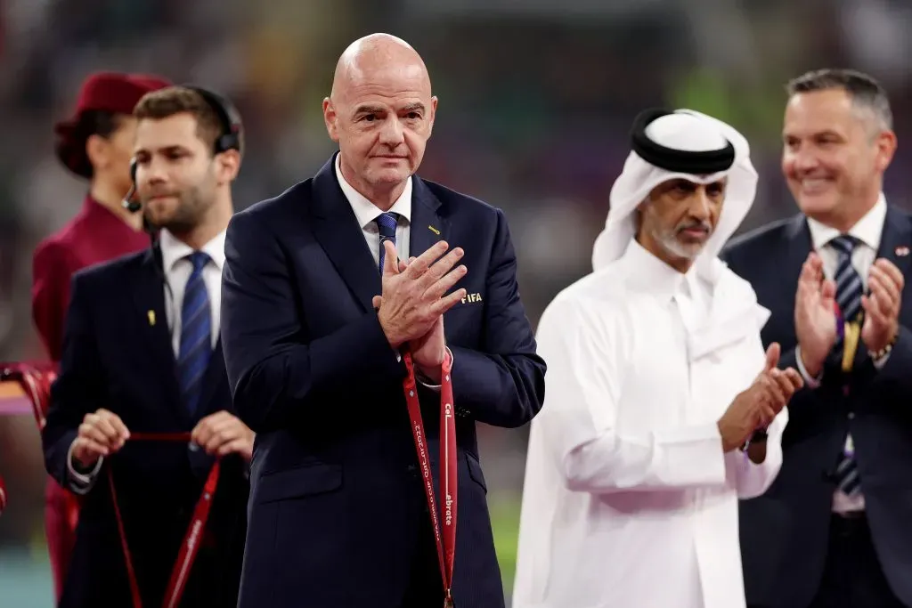 Gianni Infantino. (Photo by Richard Heathcote/Getty Images)