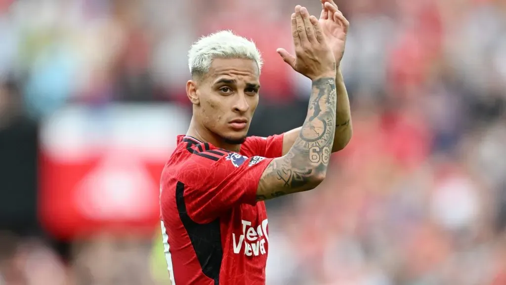 Martelo Batido, Ten Hag já sabe: Manchester United toma decisão sobre o futuro de Antony; Jogador foi especulado no Futebol Brasileiro (Photo by Michael Regan/Getty Images)