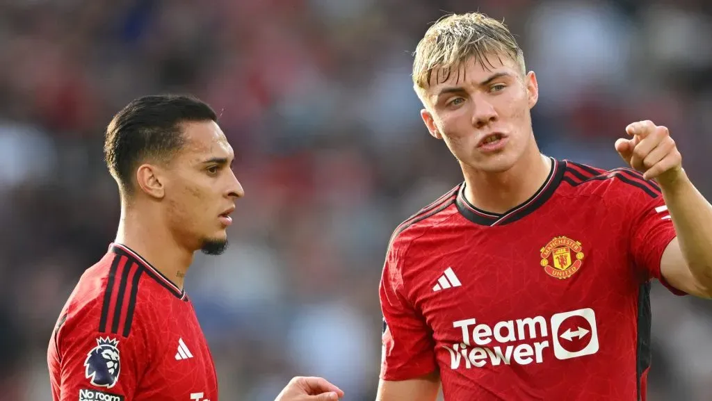 Martelo Batido, Ten Hag já sabe: Manchester United toma decisão sobre o futuro de Antony; Jogador foi especulado no Futebol Brasileiro (Photo by Michael Regan/Getty Images)