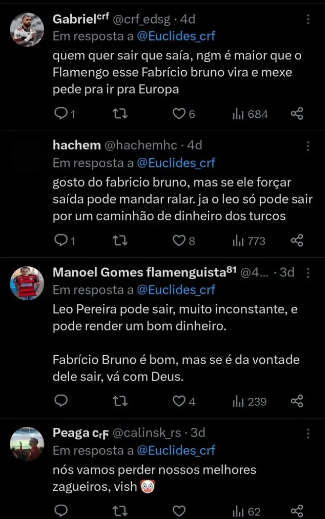 Repercussão via Twitter