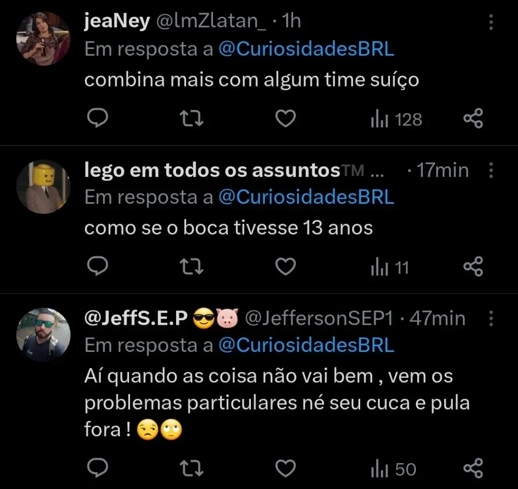Repercussão via Twitter