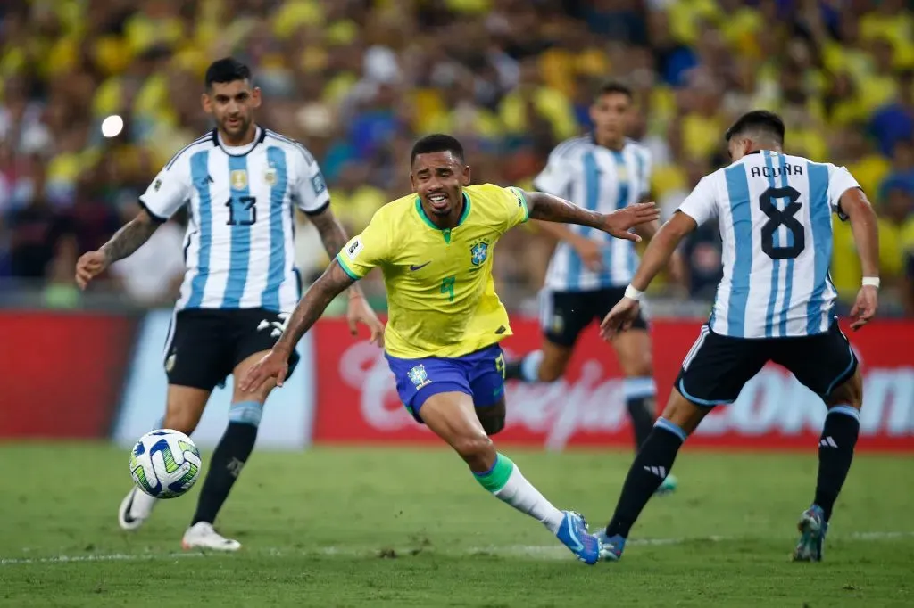 Jesus vs Argentina.(Photo by Wagner Meier/Getty Images)