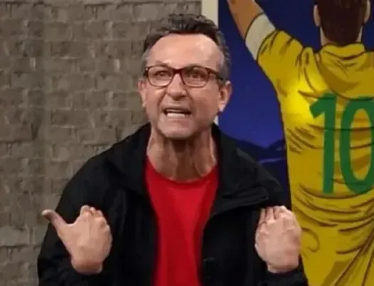 Craque Neto, ex-jogador e apresentador. Reprodução Band