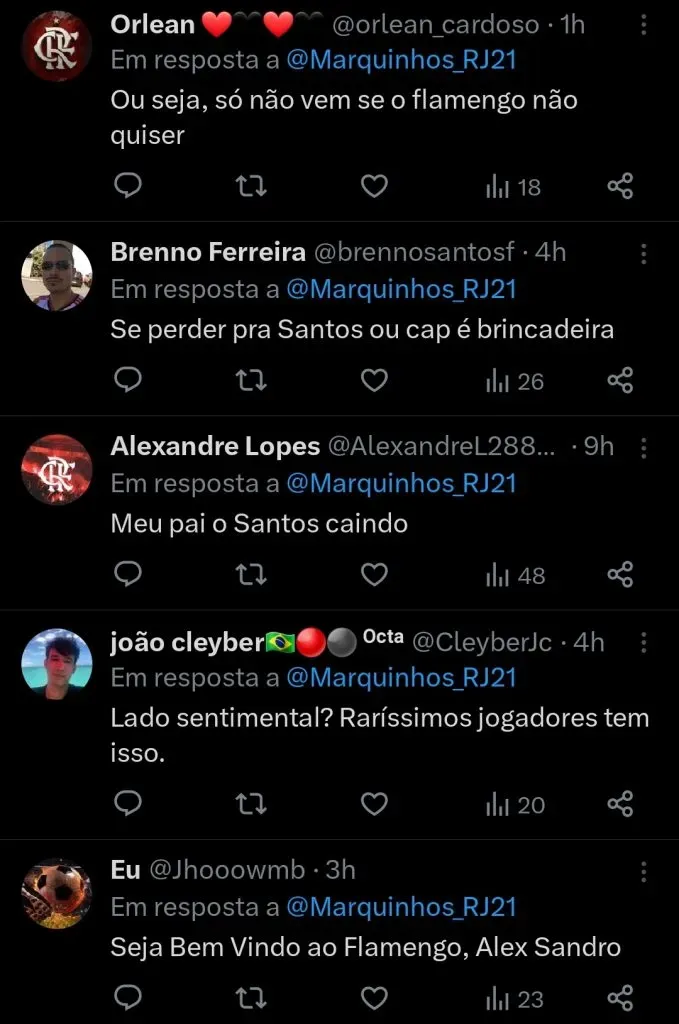 Repercussão via Twitter