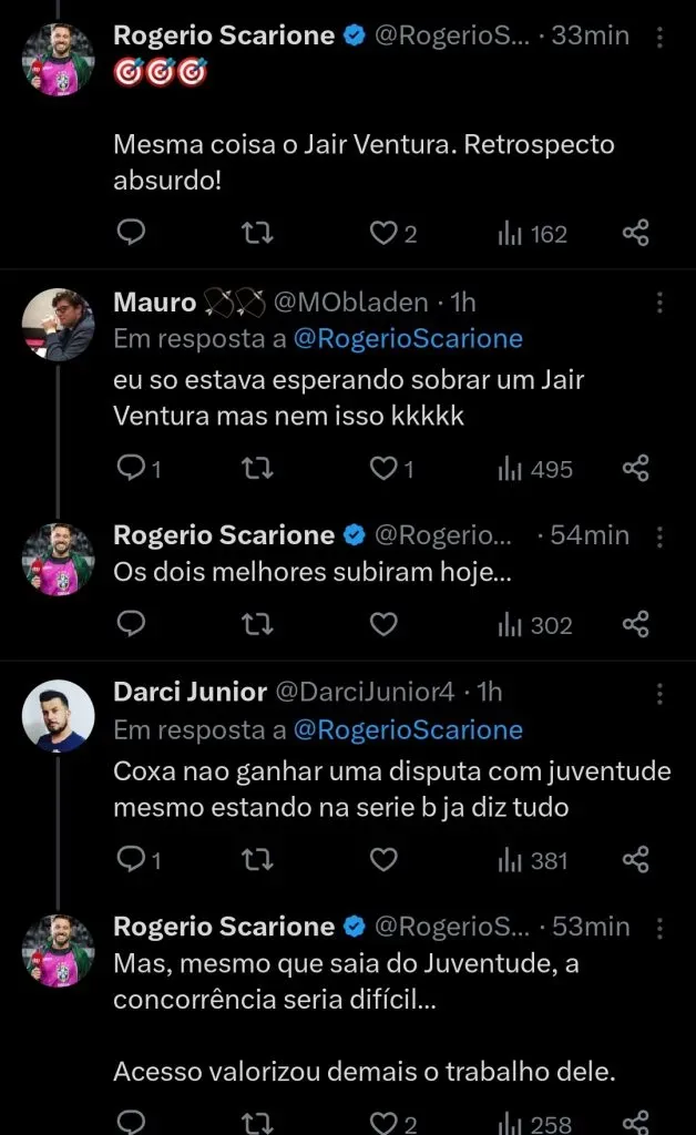 Repercussão via Twitter