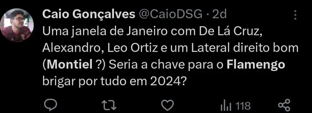 Repercussão via Twitter