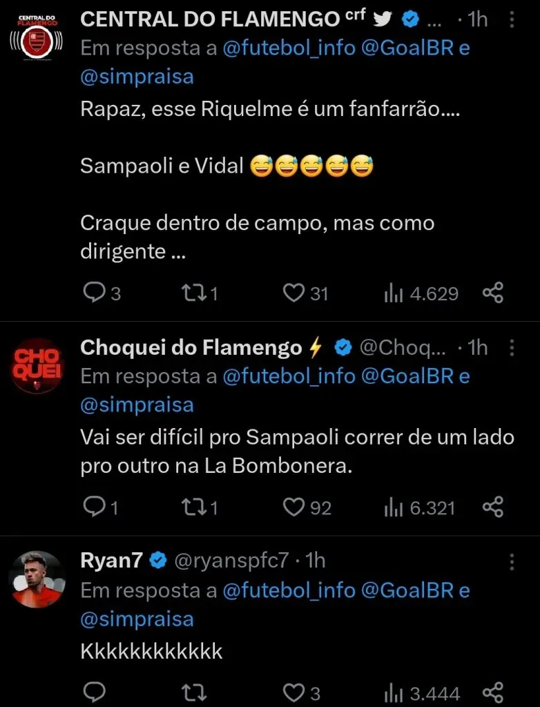 Repercussão via Twitter