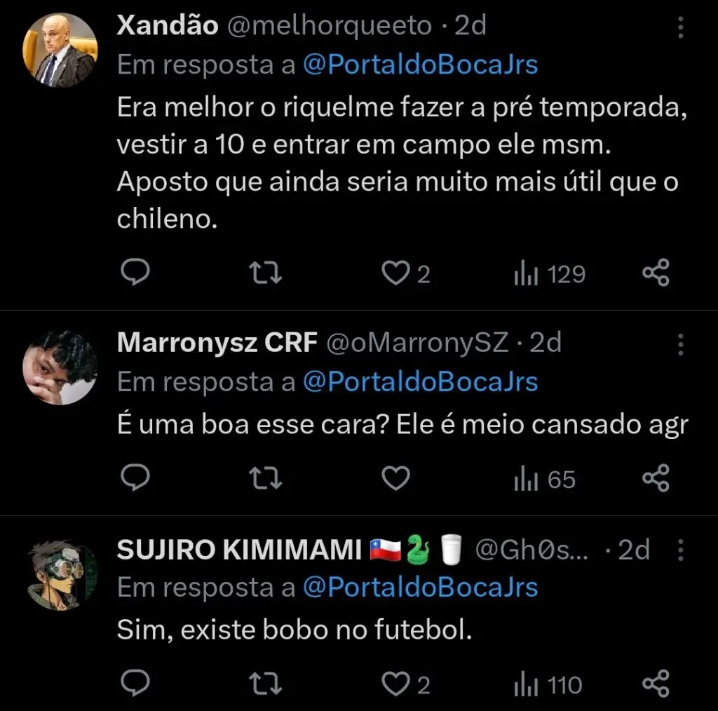 Repercussão via Twitter