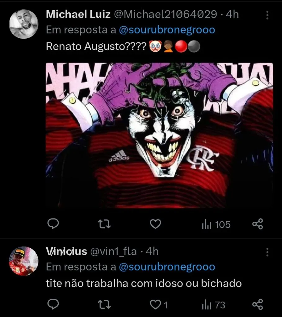 Repercussão via Twitter