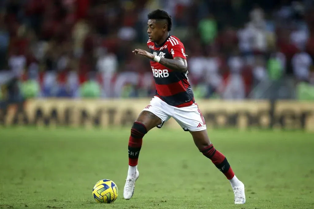Bruno Henrique tem contrato engavetado pelo Flamengo. Foto: Wagner Meier/Getty Images