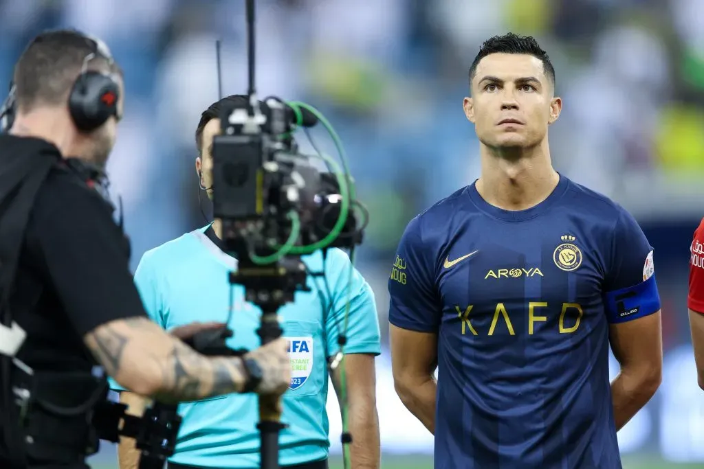 Cr7 no Al Nassr (Photo by Yasser Bakhsh/Getty Images)