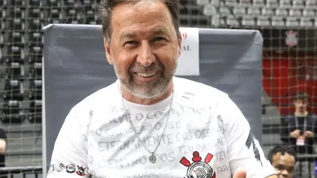 Augusto Melo: novo presidente do Corinthians abriu o jogo sobre joia )Foto: Jose Manuel Idalgo/Instagram Oficial Corinthians/Agência Corinthians)