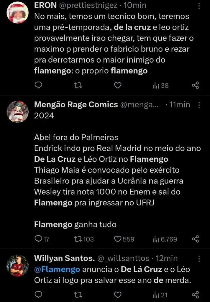 Repercussão via Twitter