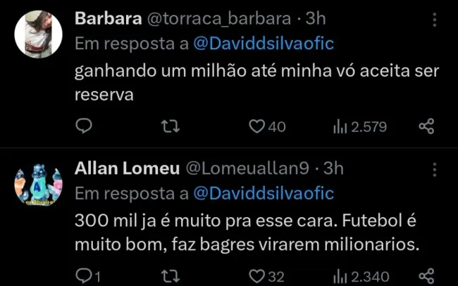 Repercussão via Twitter