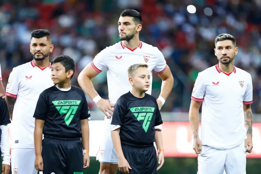 Montiel pertence ao Sevilla. (Photo by Leopoldo Smith/Getty Images)