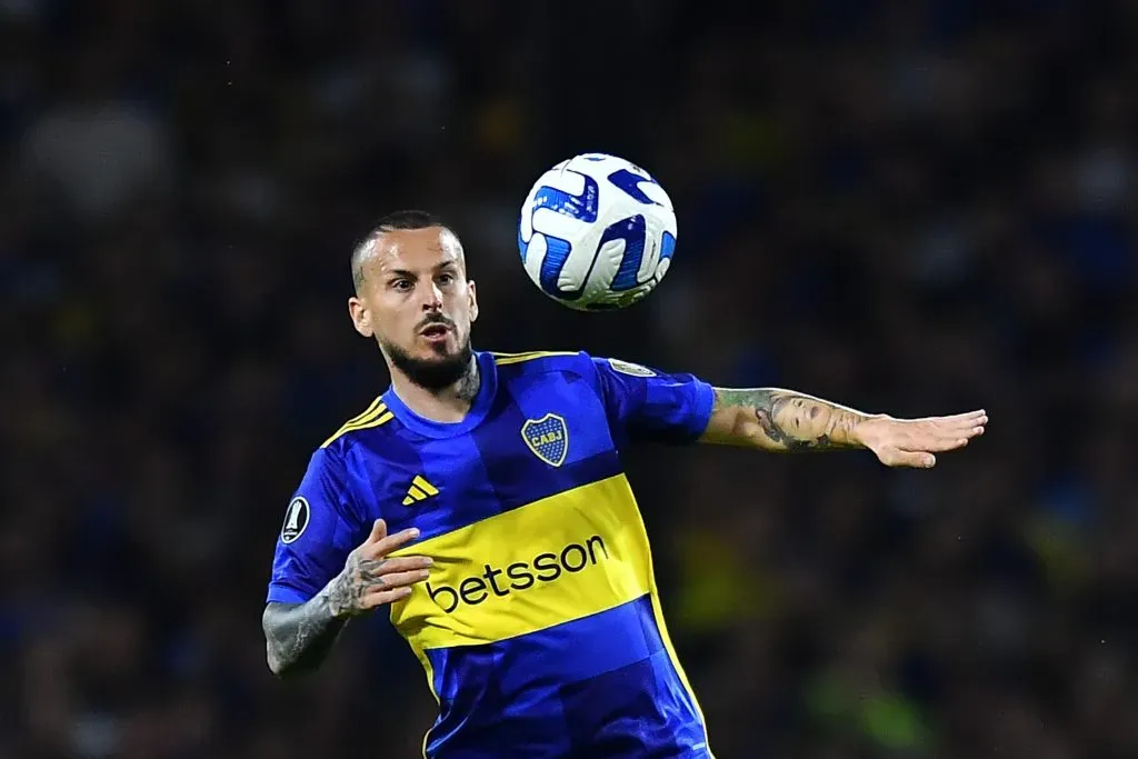 Darío Benedetto em ação pelo Boca Juniors. (Photo by Marcelo Endelli/Getty Images)