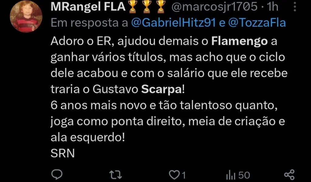 Repercussão via Twitter