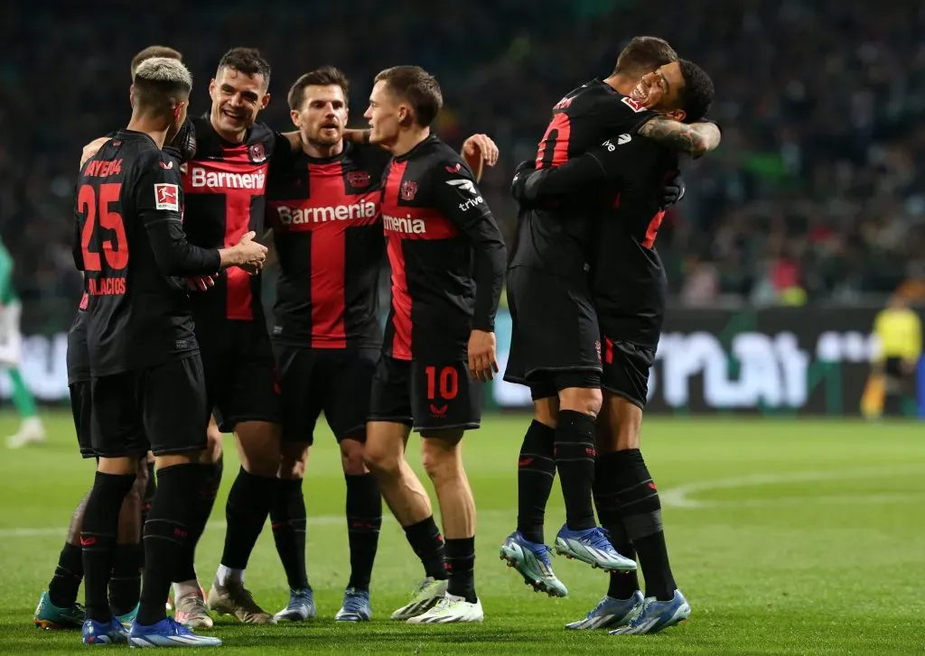 Leverkusen: campanha espetacular nas duas principais competições que disputa (Foto: Cathrin Mueller/Getty Images)