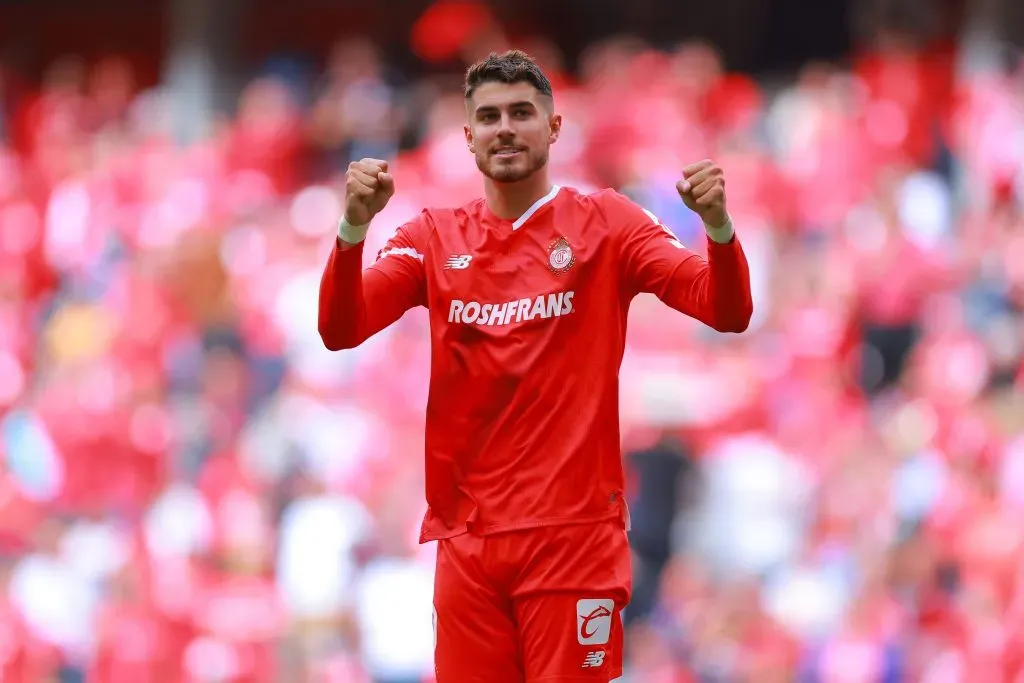 Pedro em ação pelo Toluca (Photo by Hector Vivas/Getty Images)