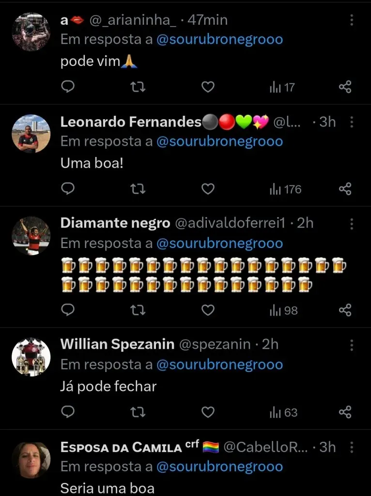 Repercussão via Twitter