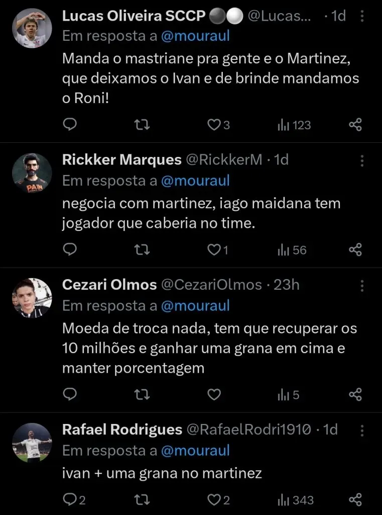 Repercussão via Twitter