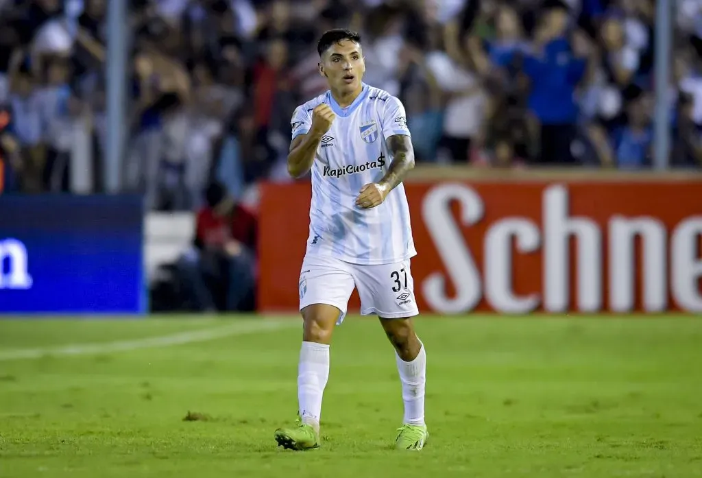 Mateo Coronel: atacante foi oferecido ao Grêmio (Foto: Marcelo Endelli/Getty Images)