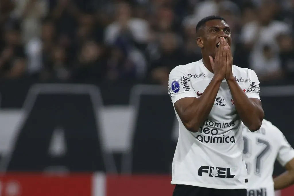 Felipe em ação pelo Corinthians (Photo by Miguel Schincariol/Getty Images)