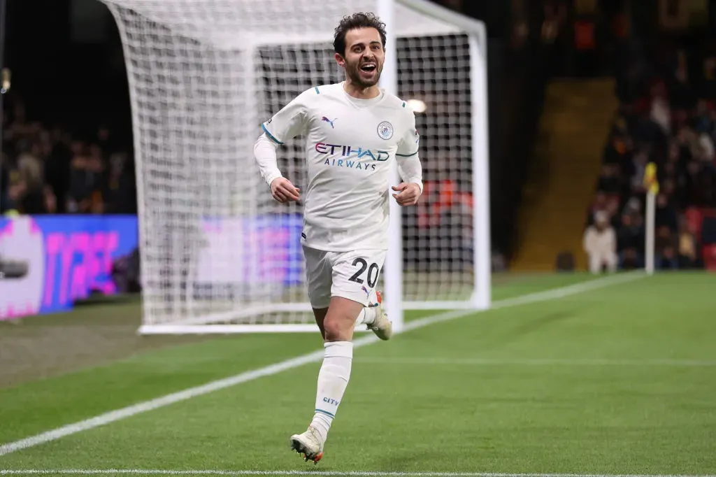 Bernardo Silva é um dos destaques do Manchester City (Foto: Richard Heathcote/Getty Images)