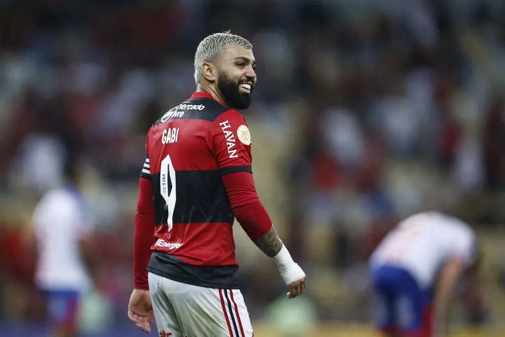 Gabigol tem contrato até dez/24. Foto: Wagner Meier/Getty Images