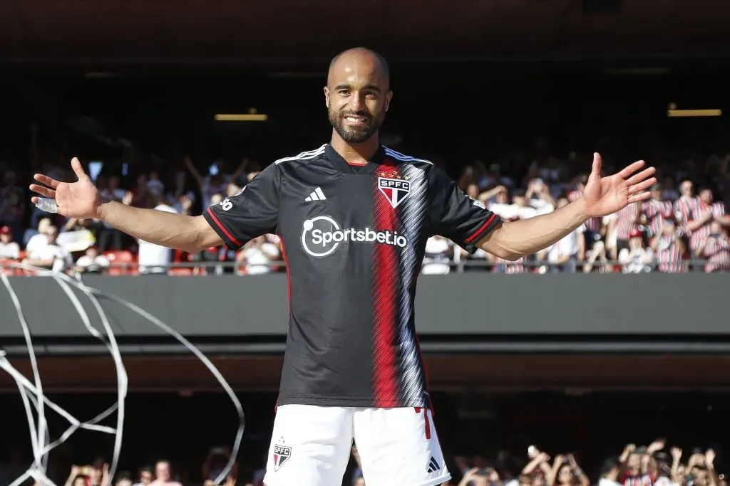 Lucas Moura. (Photo by Miguel Schincariol/Getty Images)