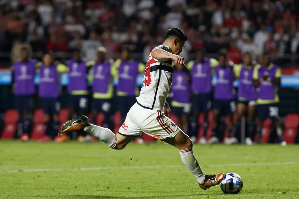 James em ação pelo São Paulo (Photo by Miguel Schincariol/Getty Images)
