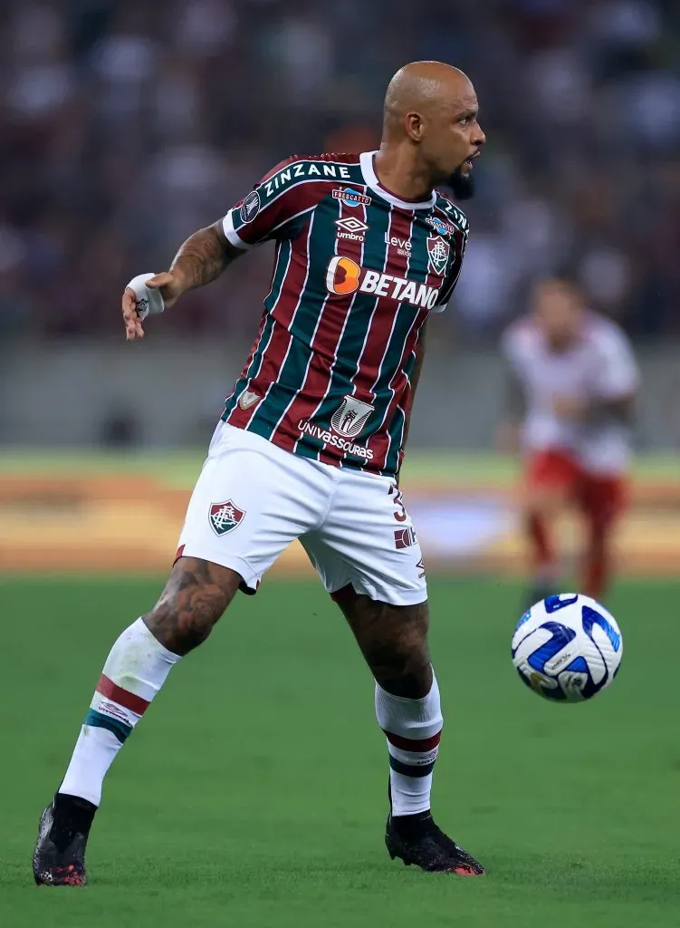 Felipe Melo atuando pelo Fluminense. Foto: Buda Mendes/Getty Images