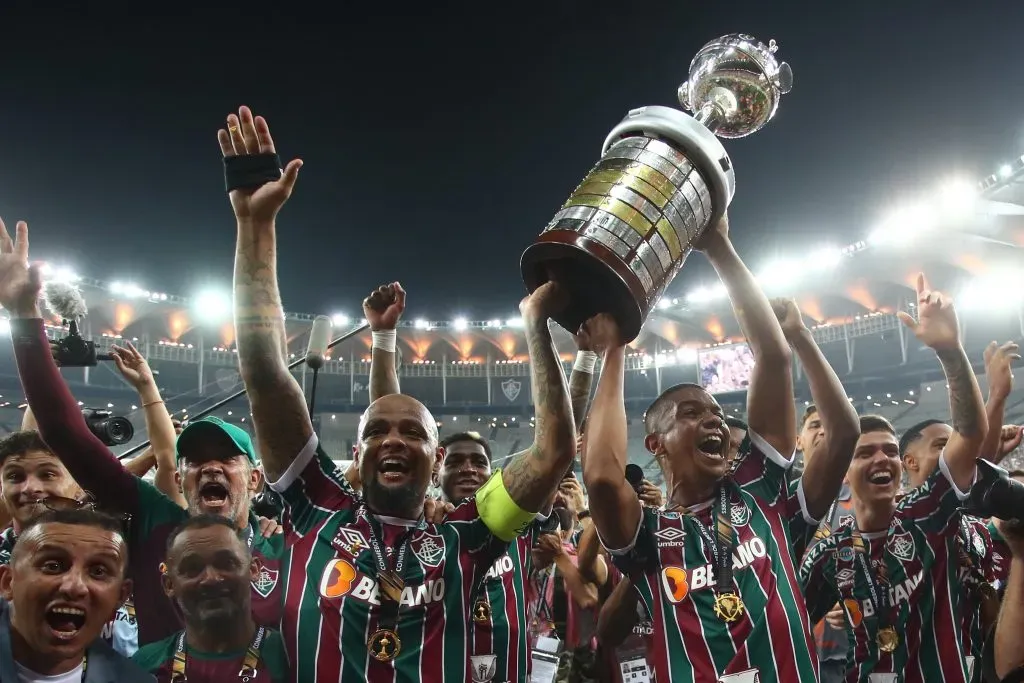 Fluminense campeão da Libertadores. Foto: Raul Sifuentes/Getty Images