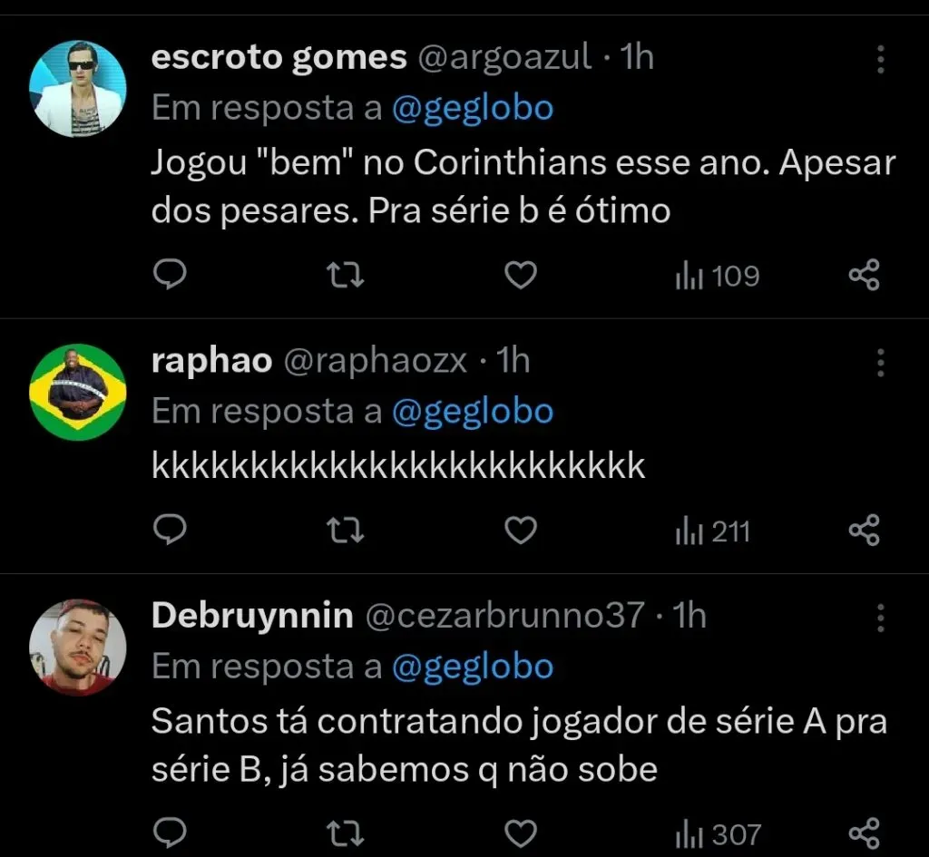 Repercussão via Twitter