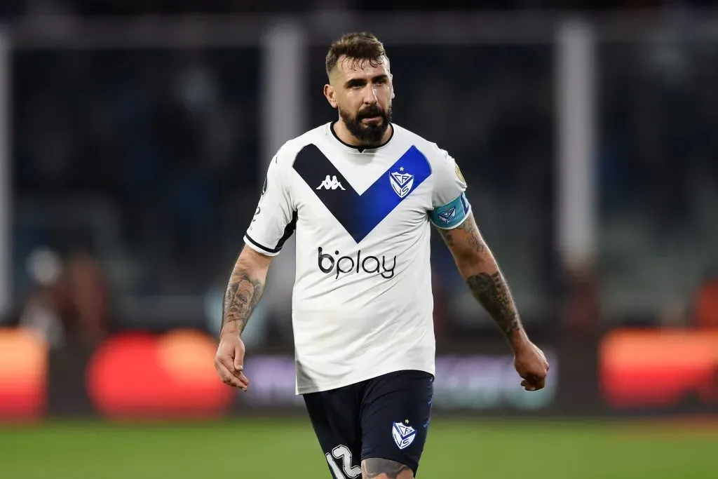 Lucas Pratto of Velez (Photo by Marcelo Endelli/Getty Images)