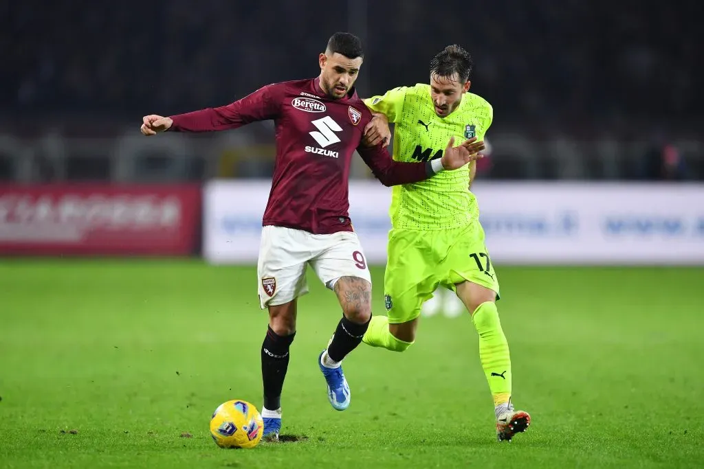 Viña está emprestado pela Roma ao Sassuolo. (Photo by Valerio Pennicino/Getty Images)