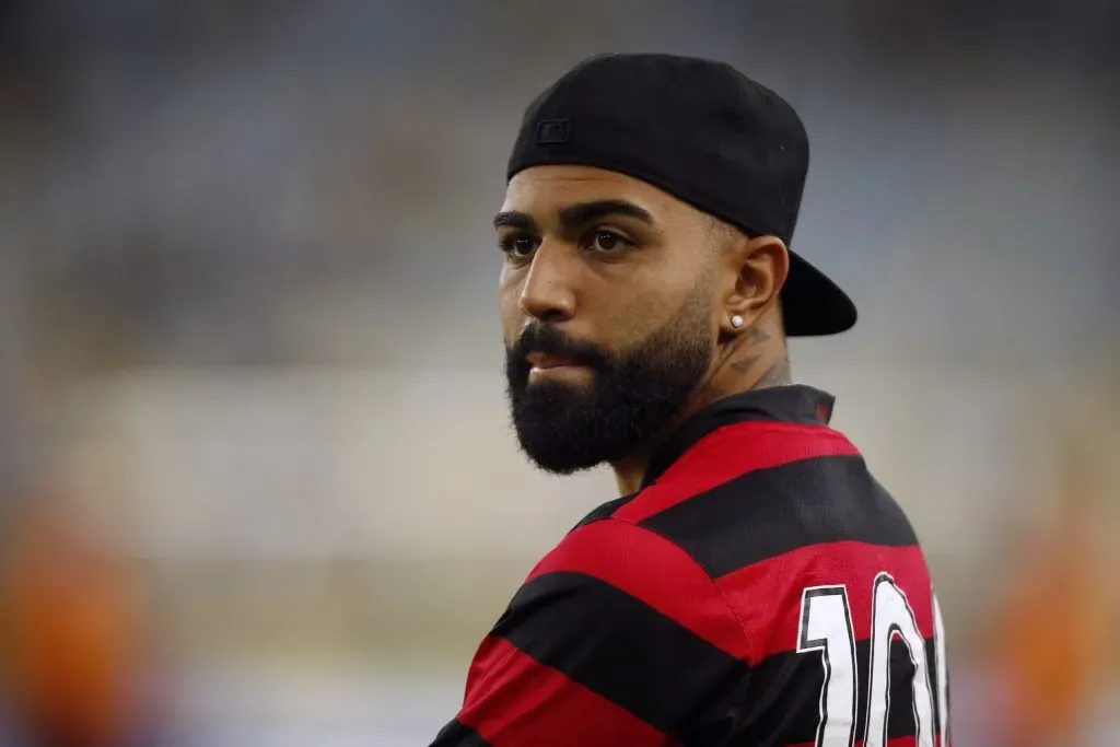 Gabigol pelo Flamengo. (Photo by Wagner Meier/Getty Images)