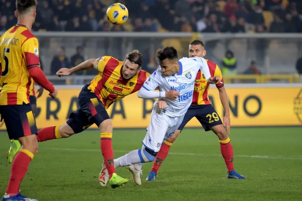 Kaio Jorge contra o Lecce. (Photo by Getty Images/Getty Images)