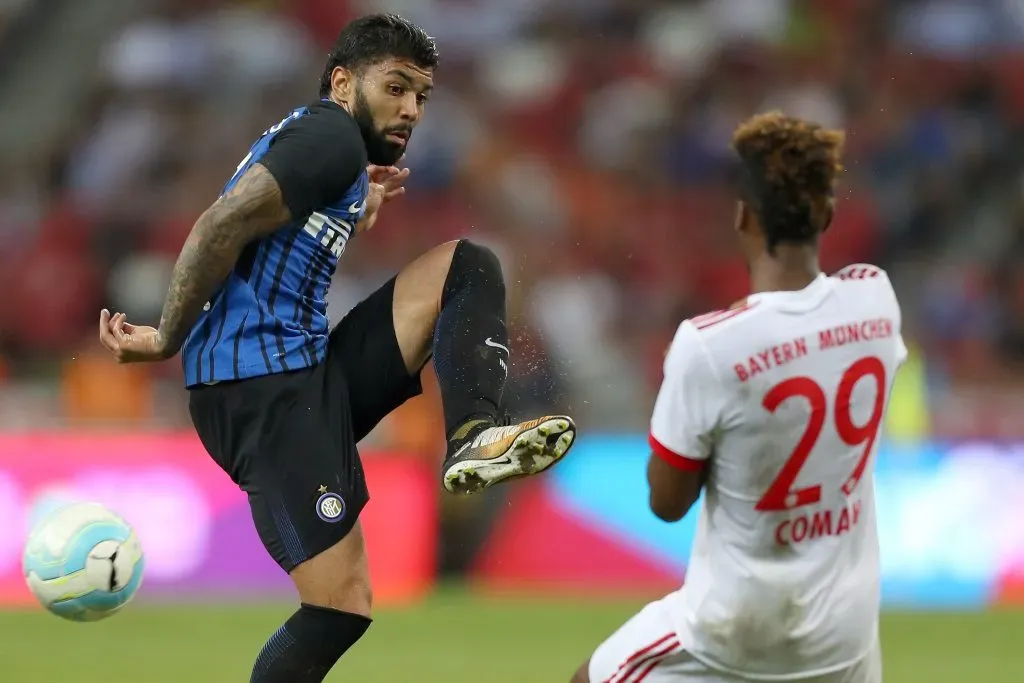 Gabigol na Inter de Milão  (Photo by Stanley Chou/Getty Images  for ICC)