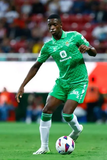 Luiz Henrique em ação pelo Real Betis. Foto: Leopoldo Smith/Getty Images