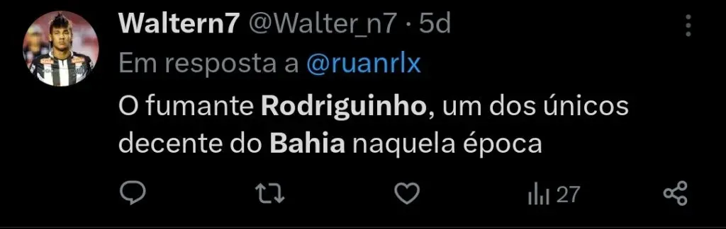 Repercussão via Twitter