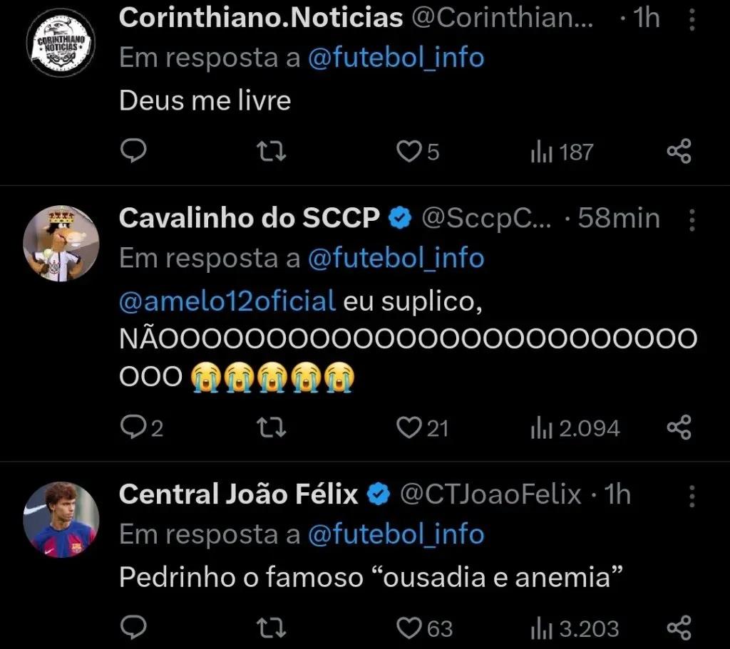 Repercussão via Twitter